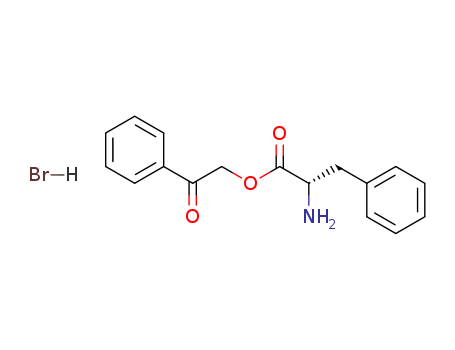 L-Phenylalanine, 2-oxo-2-phenylethyl ester, hydrobromide