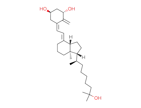 Molecular Structure of 114694-09-6 (24,24-dihomo-1,25-dihydroxycholecalciferol)