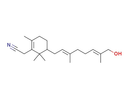 1-Cyclohexene-1-acetonitrile,  5-(8-hydroxy-3,7-dimethyl-2,6-octadienyl)-2,6,6-trimethyl-, (E,E)-