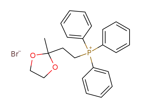 Phosphonium, [2-(2-methyl-1,3-dioxolan-2-yl)ethyl]triphenyl-, bromide