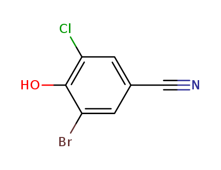 Benzonitrile, 3-bromo-5-chloro-4-hydroxy-