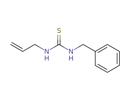 Molecular Structure of 4866-57-3 (Thiourea, N-(phenylmethyl)-N'-2-propenyl-)