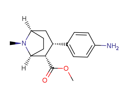 Methyl 3-(4-aminophenyl)-8-methyl-8-azabicyclo[3.2.1]octane-2-carboxylate