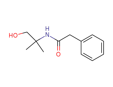 Molecular Structure of 1569-06-8 (Benzeneacetamide, N-(2-hydroxy-1,1-dimethylethyl)-)