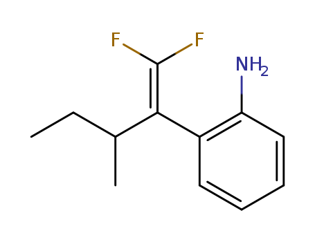 Benzenamine, 2-[1-(difluoromethylene)-2-methylbutyl]-