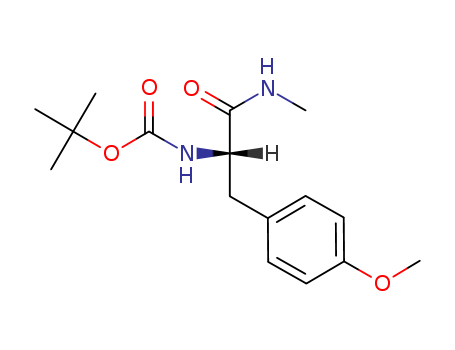 Carbamic acid, [1-[(4-methoxyphenyl)methyl]-2-(methylamino)-2-oxoethyl]-, 1,1-dimethylethyl ester, (S)-
