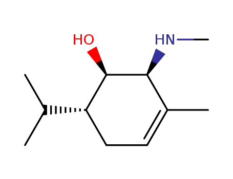 (+)-(1R,2S,6R)-6-isopropyl-3-methyl-2-methylamino-cyclohex-3-enol