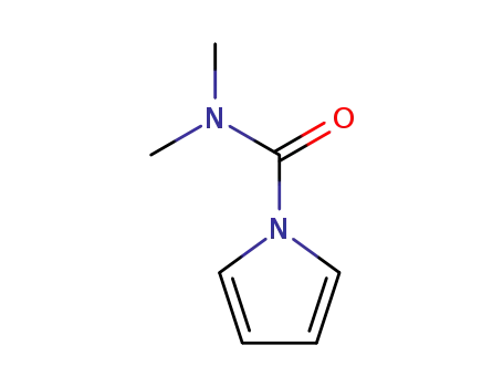 Molecular Structure of 741681-54-9 (1H-Pyrrole-1-carboxamide,N,N-dimethyl-(9CI))