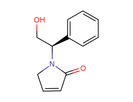 Molecular Structure of 158271-95-5 ((R)-1-(2-Hydroxy-1-phenylethyl)-1,5-dihydropyrrol-2-one)
