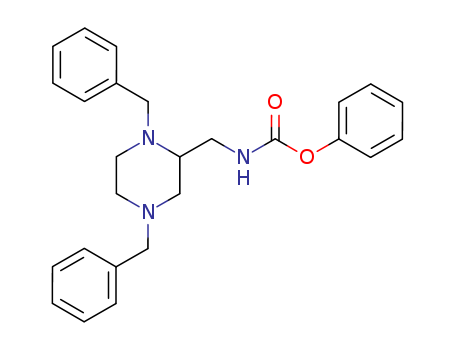 Carbamic acid, [[1,4-bis(phenylmethyl)-2-piperazinyl]methyl]-, phenyl  ester