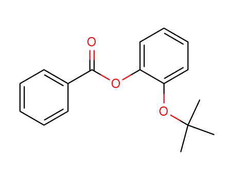 Molecular Structure of 136864-81-8 (2-tert-butoxyphenyl benzoate)
