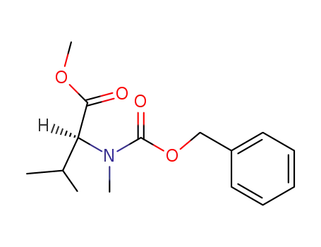 2-(N-benzyloxycarbonyl-N-methylamino)-3-methylbutyric acid methyl ester