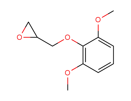 Molecular Structure of 5435-29-0 (2-[(2,6-dimethoxyphenoxy)methyl]oxirane)
