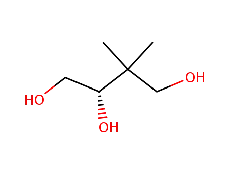 Molecular Structure of 137161-74-1 (1,2,4-Butanetriol, 3,3-dimethyl-, (2S)-)