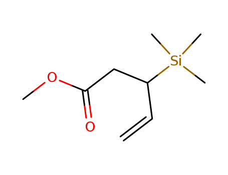3-(trimethylsilyl)-4-pentenoic acid methyl ester
