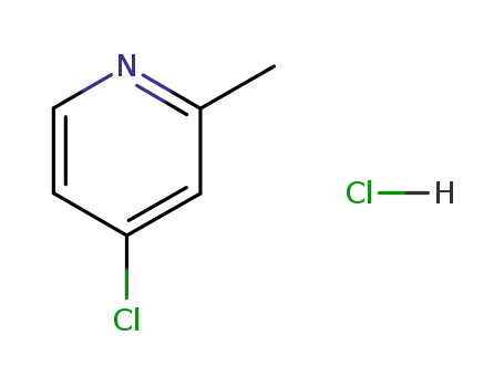 Molecular Structure of 41753-34-8 (4-Chloro-2-picoline HCl)