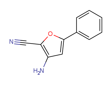 3-amino-5-phenylfuran-2-carbonitrile