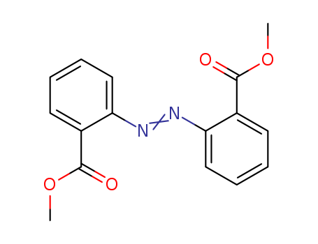 Molecular Structure of 17277-29-1 (Benzoic acid, 2,2'-azobis-, dimethyl ester)