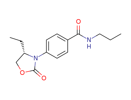 (S)-4-(4-ETHYL-2-OXOOXAZOLIDIN-3-YL)-N-PROPYLBENZAMIDE