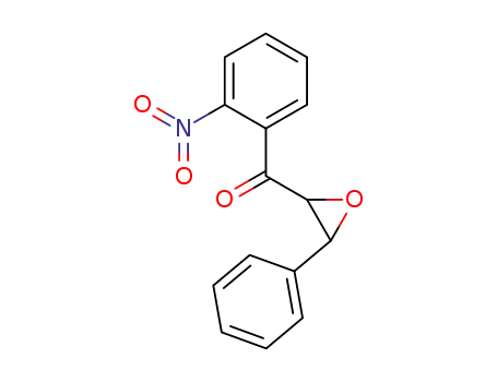 Molecular Structure of 69511-68-8 ((2-nitrophenyl)(3-phenyloxiran-2-yl)methanone)