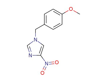 1H-Imidazole,1-[(4-methoxyphenyl)methyl]-4-nitro-