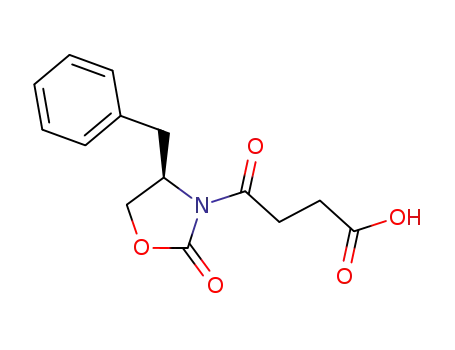 4-[(4R)-4-benzyl-2-oxo-1,3-oxazolidin-3-yl]-4-oxobutanoic acid
