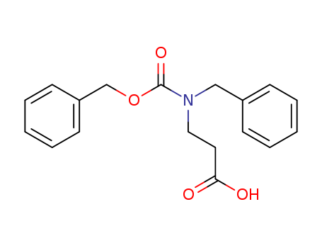 N-[(Phenylmethoxy)carbonyl]-N-(phenylmethyl)-beta-alanine