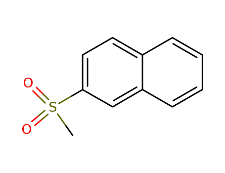 Molecular Structure of 35330-75-7 (Naphthalene, 2-(methylsulfonyl)-)