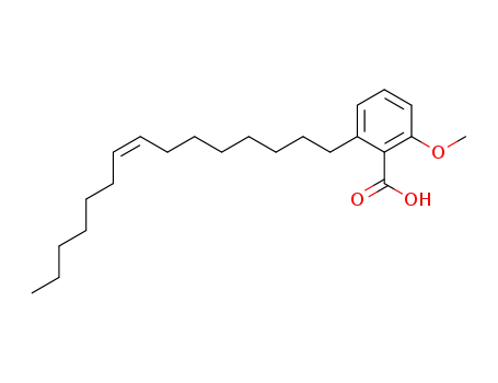 Benzoic acid, 2-methoxy-6-(8-pentadecenyl)-, (Z)-