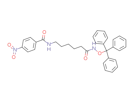 N-trityloxy-6-(4-nitrobenzoyl)aminocapramide