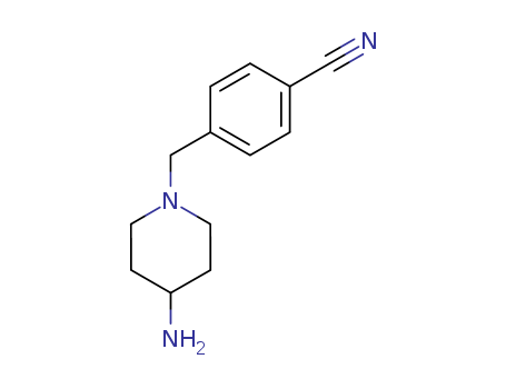 4-[(4-aminopiperidin-1-yl)methyl]benzonitrile