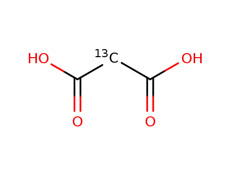 Malonic acid-2-13C