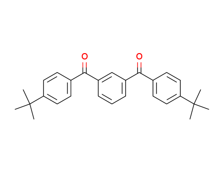 Molecular Structure of 167014-18-8 (Methanone, 1,3-phenylenebis[[4-(1,1-dimethylethyl)phenyl]-)