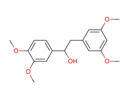 1-(3,4-dimethoxyphenyl)-2-(3',5'-dimethoxyphenyl)ethan-1-ol
