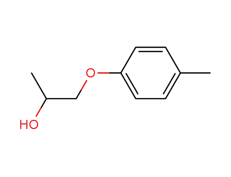 Molecular Structure of 4369-08-8 (1-(4-METHYLPHENOXY)-2-PROPANOL)