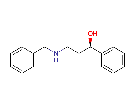 Molecular Structure of 185376-75-4 ((R)-3-(benzylamino)-1-phenylpropan-1-ol)