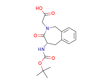 (S)-BOC-4-AMINO-2-CARBOXYMETHYL-1,3,4,5-TETRAHYDRO-2H-[2]-BENZAZEPIN-3-ONE