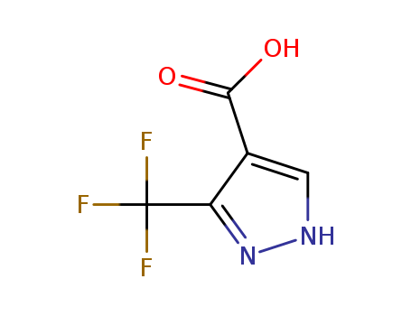 3-(Trifluoromethyl)-1H-pyrazole-4-carboxylic acid 543739-84-0