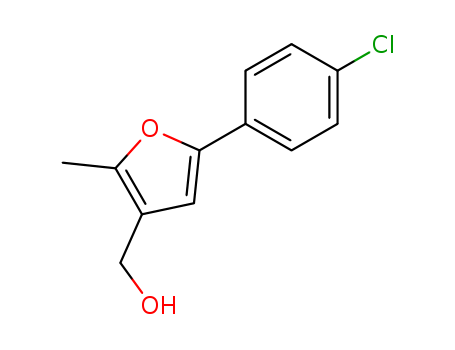 5-(4-Chlorophenyl)-3-hydroxymethyl-2-methylfuran