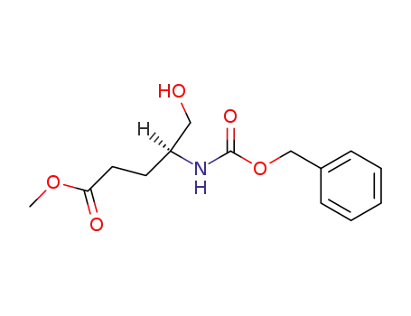 Pentanoic acid, 5-hydroxy-4-[[(phenylmethoxy)carbonyl]amino]-, methyl
ester, (4S)-