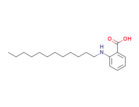Molecular Structure of 31268-50-5 (2-(dodecylamino)benzoic acid)