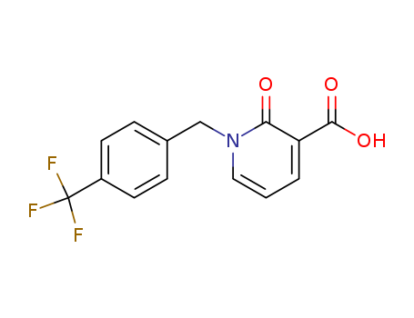 2-OXO-1-[4-(TRIFLUOROMETHYL)BENZYL]-1,2-DIHYDRO-3-PYRIDINECARBOXYLIC ACID