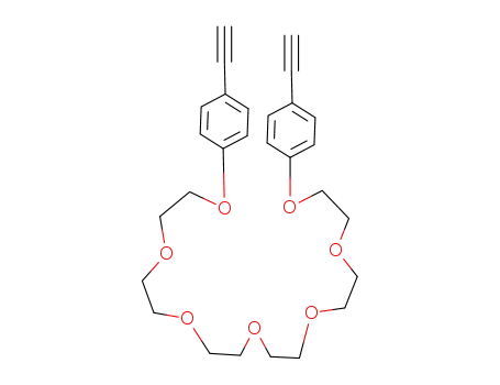 Molecular Structure of 141803-55-6 (3,6,9,12,15-Pentaoxaheptadecane, 1,17-bis(4-ethynylphenoxy)-)