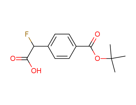 2-(4-(TERT-BUTOXYCARBONYL)PHENYL)-2-FLUOROACETIC ACID(945610-03-7)