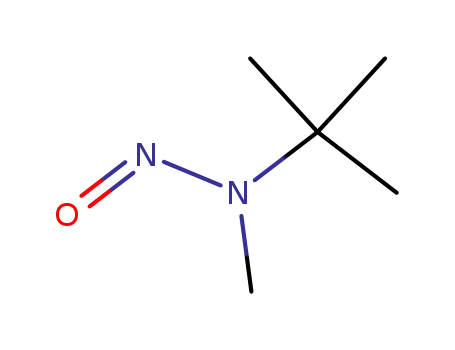 Molecular Structure of 2504-18-9 (tert-butylmethylnitrosamine)