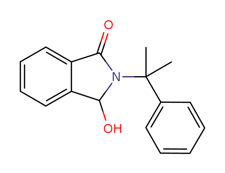 1H-Isoindol-1-one, 2,3-dihydro-3-hydroxy-2-(1-methyl-1-phenylethyl)-