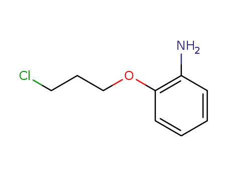 Molecular Structure of 151719-71-0 (2-(3-Chloro-propoxy)aniline)