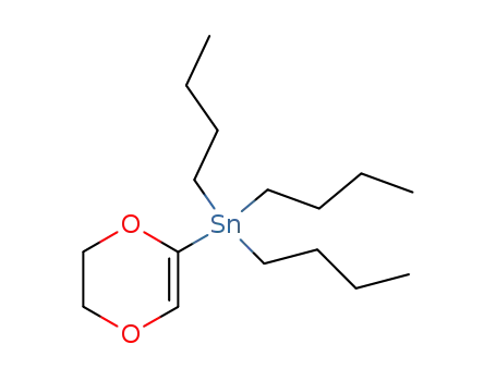 Molecular Structure of 131470-66-1 (2-(TRIBUTYLSTANNYL)-5,6-DIHYDRO-[1,4]-DIOXIN)