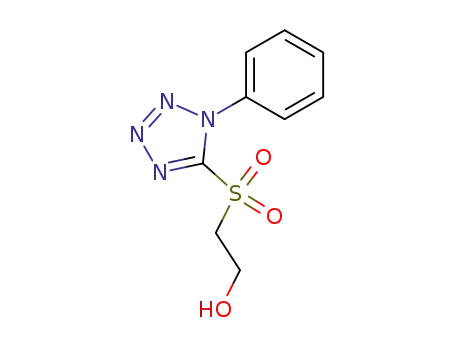Molecular Structure of 519013-66-2 (Ethanol, 2-[(1-phenyl-1H-tetrazol-5-yl)sulfonyl]-)