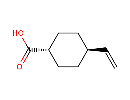 Molecular Structure of 189044-30-2 (Cyclohexanecarboxylic acid, 4-ethenyl-, trans- (9CI))